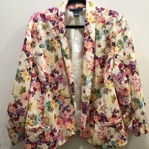 Floral Blazer